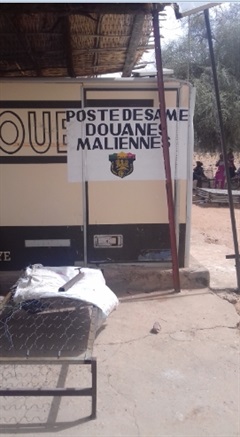 Poste de contrôle de Same